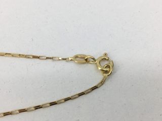 cadena oro 18k 20cm