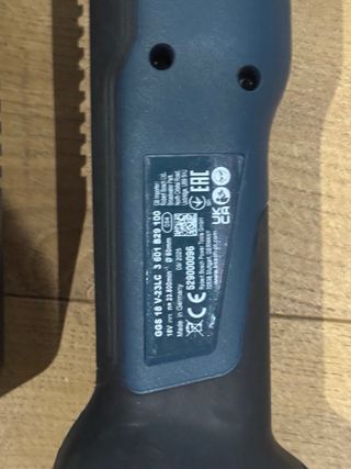 Amoladora recta Bosch 18V