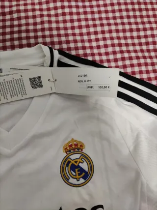 Camiseta Real Madrid 2024/2025 Adidas Blanca