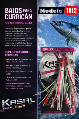 Señuelos de pesca curricán asesinos