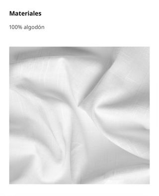 Cortina Ikea SILVERLONN Blanca