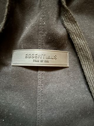 Tuta Fear of God Essentials Nera mai usata