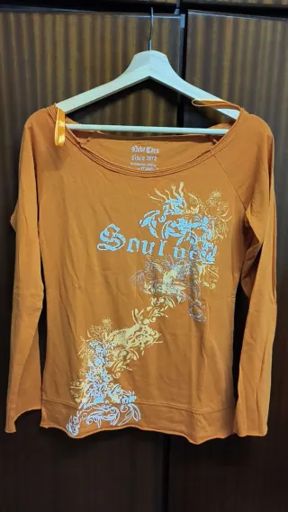 Camiseta New Caro manga larga mujer talla L