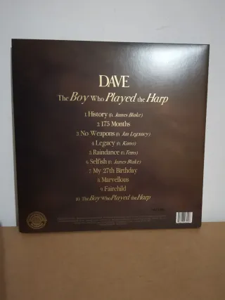 Dave The Boy Who Played the Harp 104/2500 Vynil