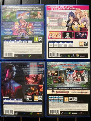 Juegos PS4 20€/unidad