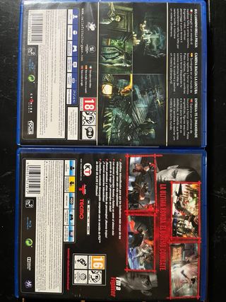 Juegos PS4 20€/unidad