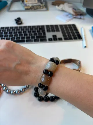 Lote 9 pulseras y brazaletes