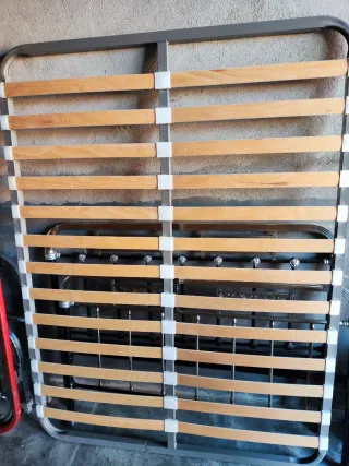 Cabeceros de cama + somieres metálicos