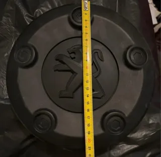 Tapacubos Peugeot Negro