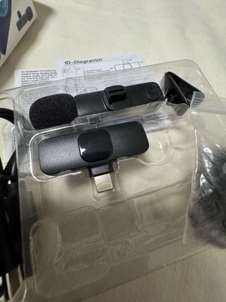 Micrófono Lavalier Inalámbrico para Móvil