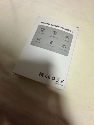 Micrófono Lavalier Inalámbrico para Móvil