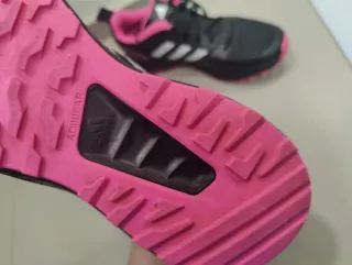 Zapatillas Adidas Mujer Negras y Rosas T39