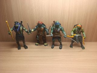 LOTE TORTUGAS NINJA PLAYMATES AÑO 2014