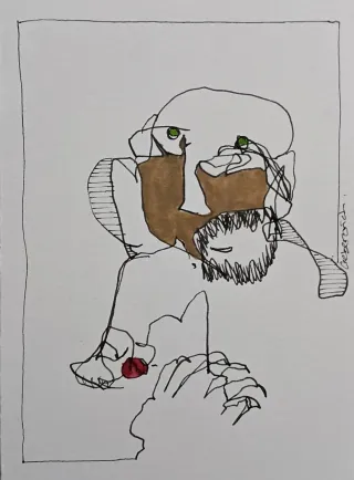 Retratos únicos acuarela