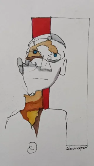 Retratos únicos acuarela