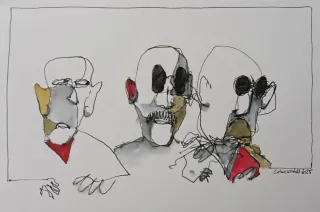 Retratos únicos acuarela