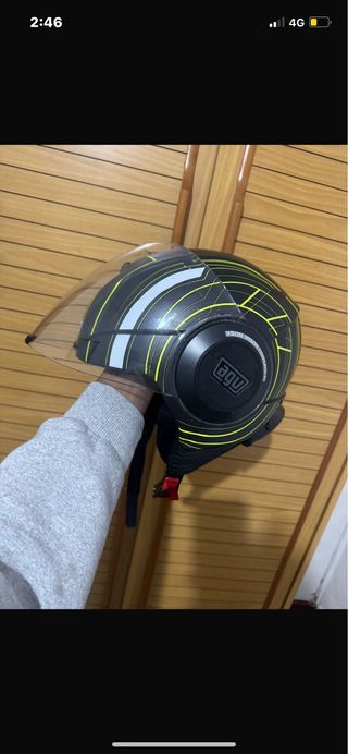 Casco Moto Agv Jet Talla M