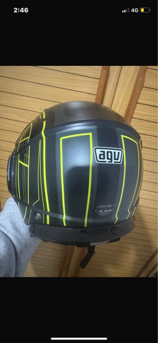 Casco Moto Agv Jet Talla M