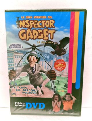 PRECINTADO INSPECTOR GADGET DVD