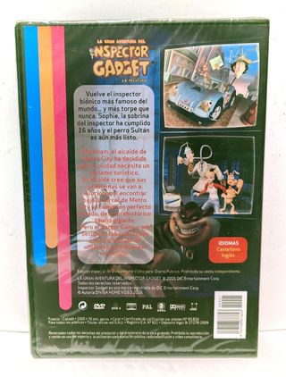 PRECINTADO INSPECTOR GADGET DVD