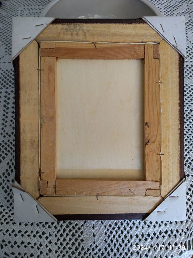 Cuadro al óleo de paisaje