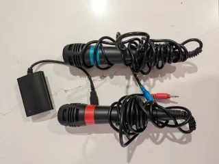 Pack SingStar PS2 + 5 Juegos + 2 Micrófonos