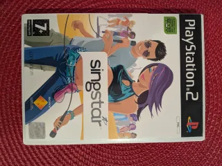 Pack SingStar PS2 + 5 Juegos + 2 Micrófonos