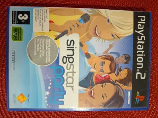 Pack SingStar PS2 + 5 Juegos + 2 Micrófonos