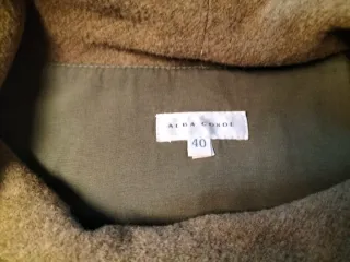 Conjunto lana falda y top manga 3/4. Alba Conde