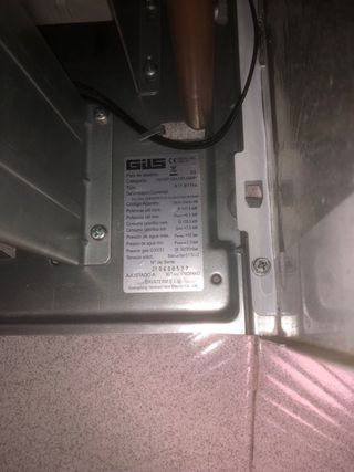 Calentador de gas de butano