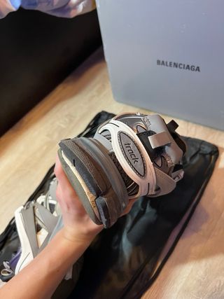 Balenciaga Track Gris y Blanco