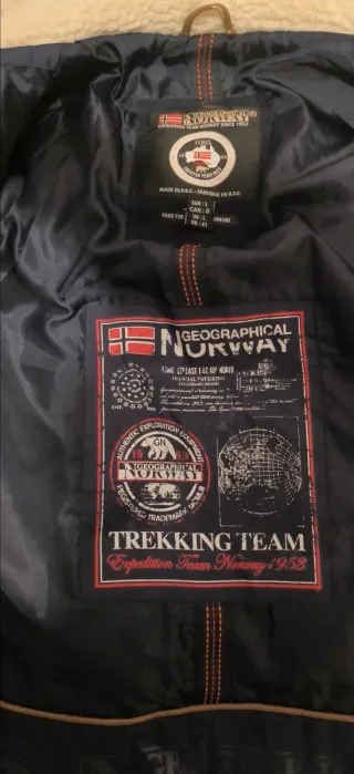 Cazadora Geographical Norway Talla M Hombre