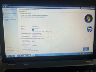 Portátil HP Gris y Negro