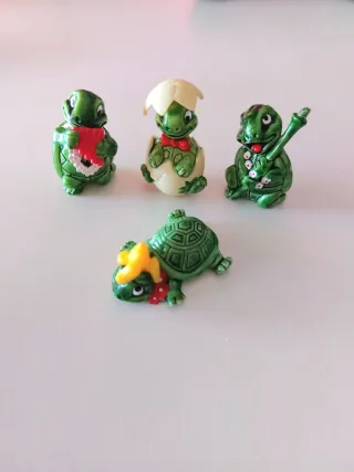 Lote de tortugas Kinder Sorpresa, 1991