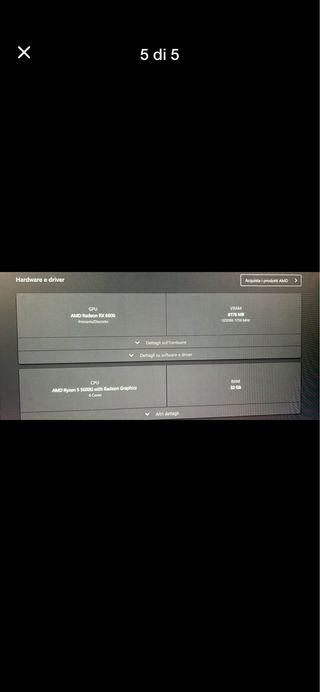 PC Gaming Completo Nero e Blu