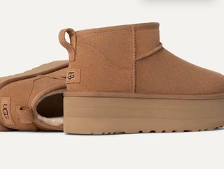 Botas UGG Marrones Plataforma