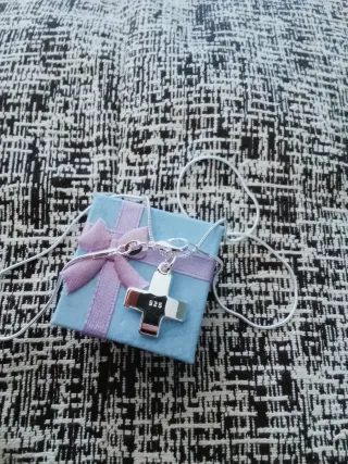 Collana Donna Argento 925 a Croce Nuova