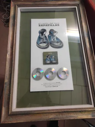 Disco de Platino Canto del Loco