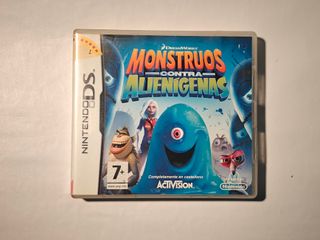 Juego Nintendo DS Monstruos contra Alienígenas