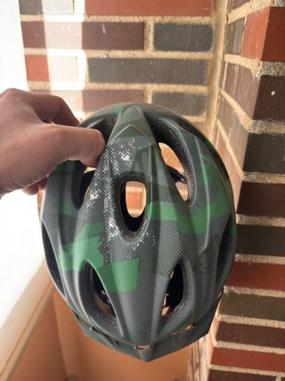 Casco Enduro Camuflaje Talla S (51-56cm)