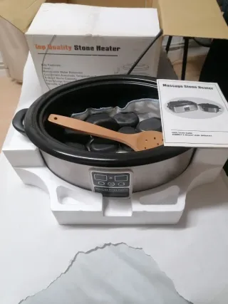 Calentador de Piedras para Masaje