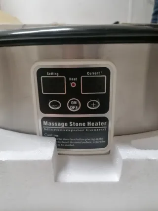 Calentador de Piedras para Masaje