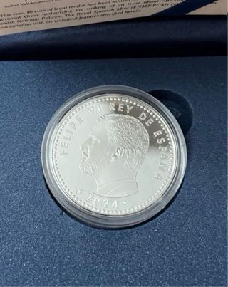 Moneda 200 años Policía Nacional 10 Euro Plata Pro