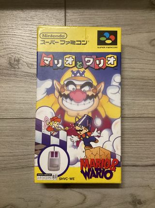 Mario & Wario Super Famicom Japón