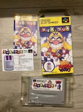 Mario & Wario Super Famicom Japón
