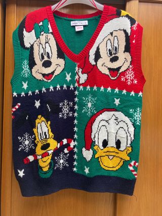 Chaleco Navideño Disney. Perfil solidario