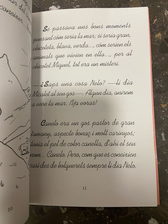 Libro infantil Les Gotes y Micalet, el Pastoret