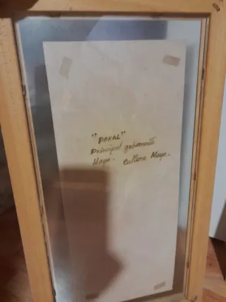 2 Tapices Mexicanos Marco Madera