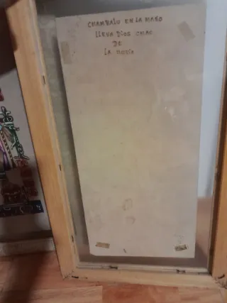 2 Tapices Mexicanos Marco Madera