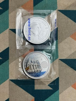 Moneda 40€ España Juan Sebastián Elcano 2025